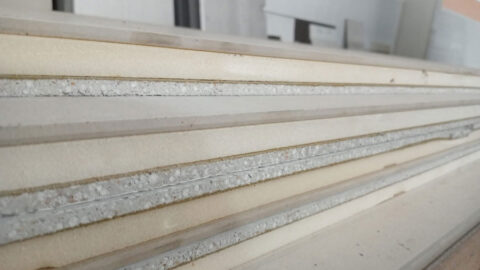 Marble and ceramic sandwich panel: Xilex for Stone drying and resining solution for manufacturers