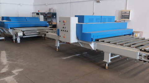Acquire the most advanced curing solution for natural stone slabs: special offer on stock machinery